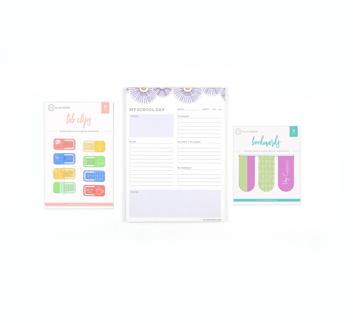 Plum Paper Notepad Bundle Sunburst