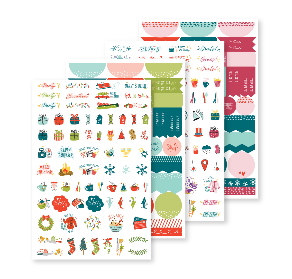 Plum Paper - Seasonal Stickers - Winter