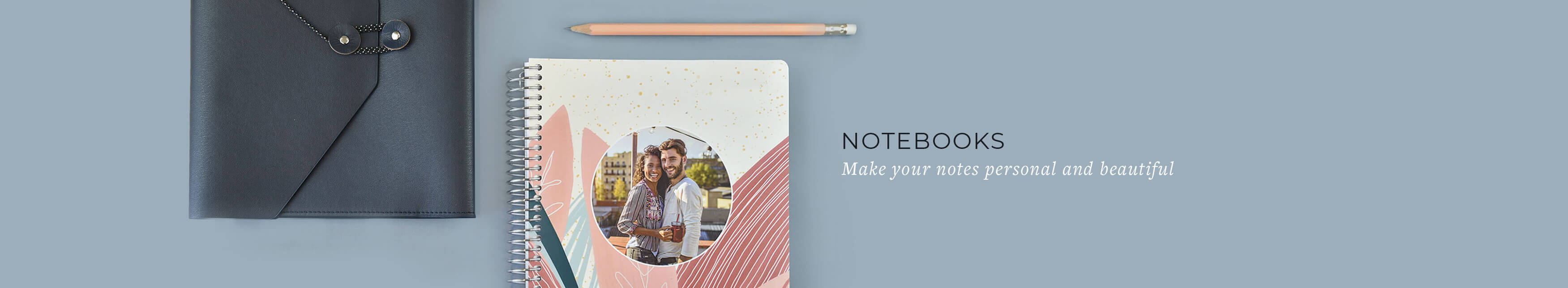Personalised A4 Notebook / Printed With Name Perfect for School, Office or  Your Bag BLACK plus Other Colours by That's My Pencil™ 