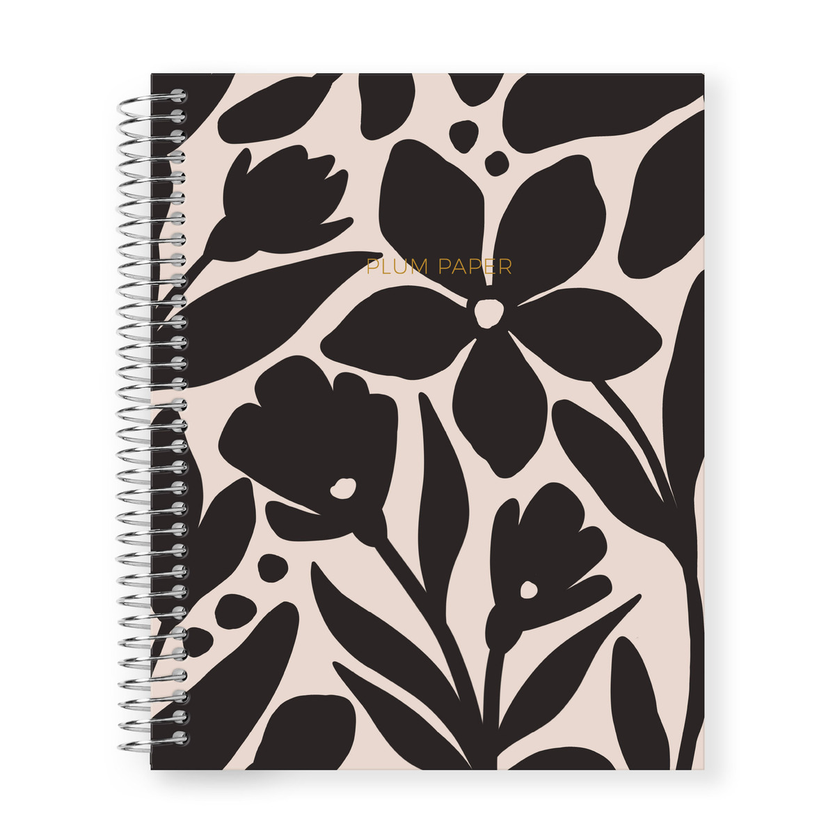 Plum Paper A5 Undated Planner Floral Shadow