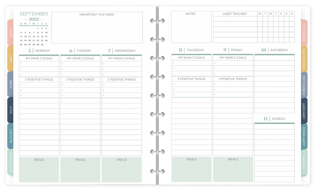 Discbound Punch for All Paper Sizes, Planner Puncher