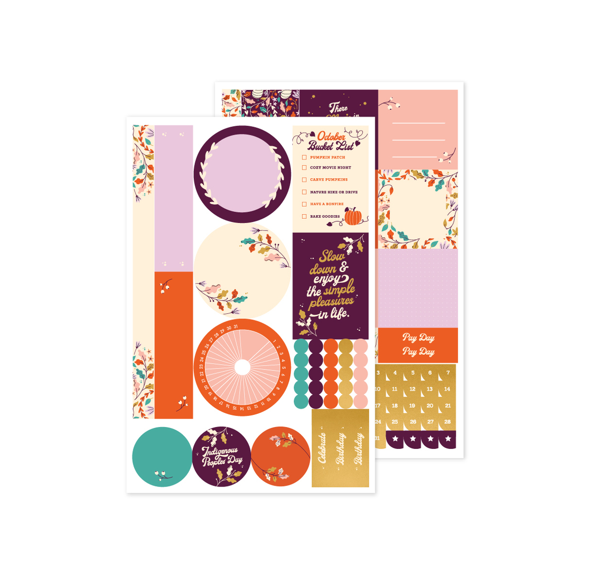 Plum Paper October Jubilation