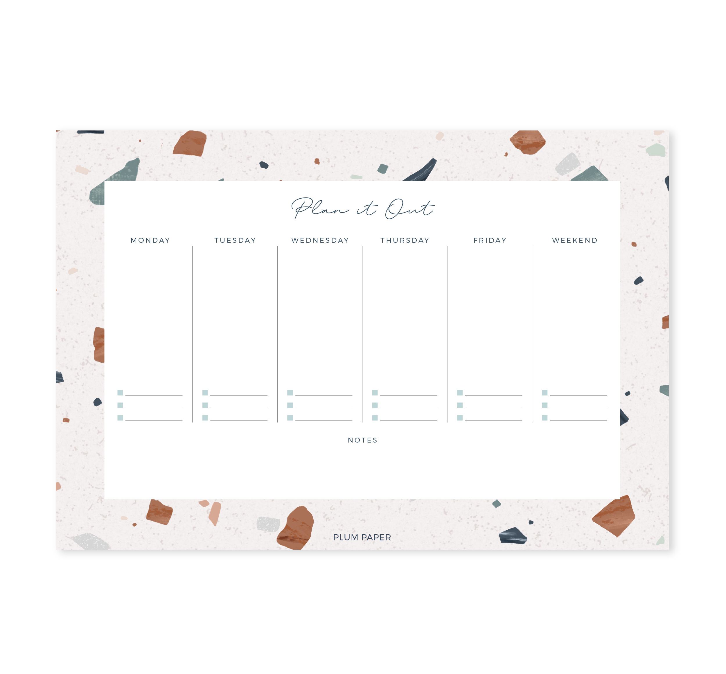 plum-paper-terrazzo-weekly-notepad