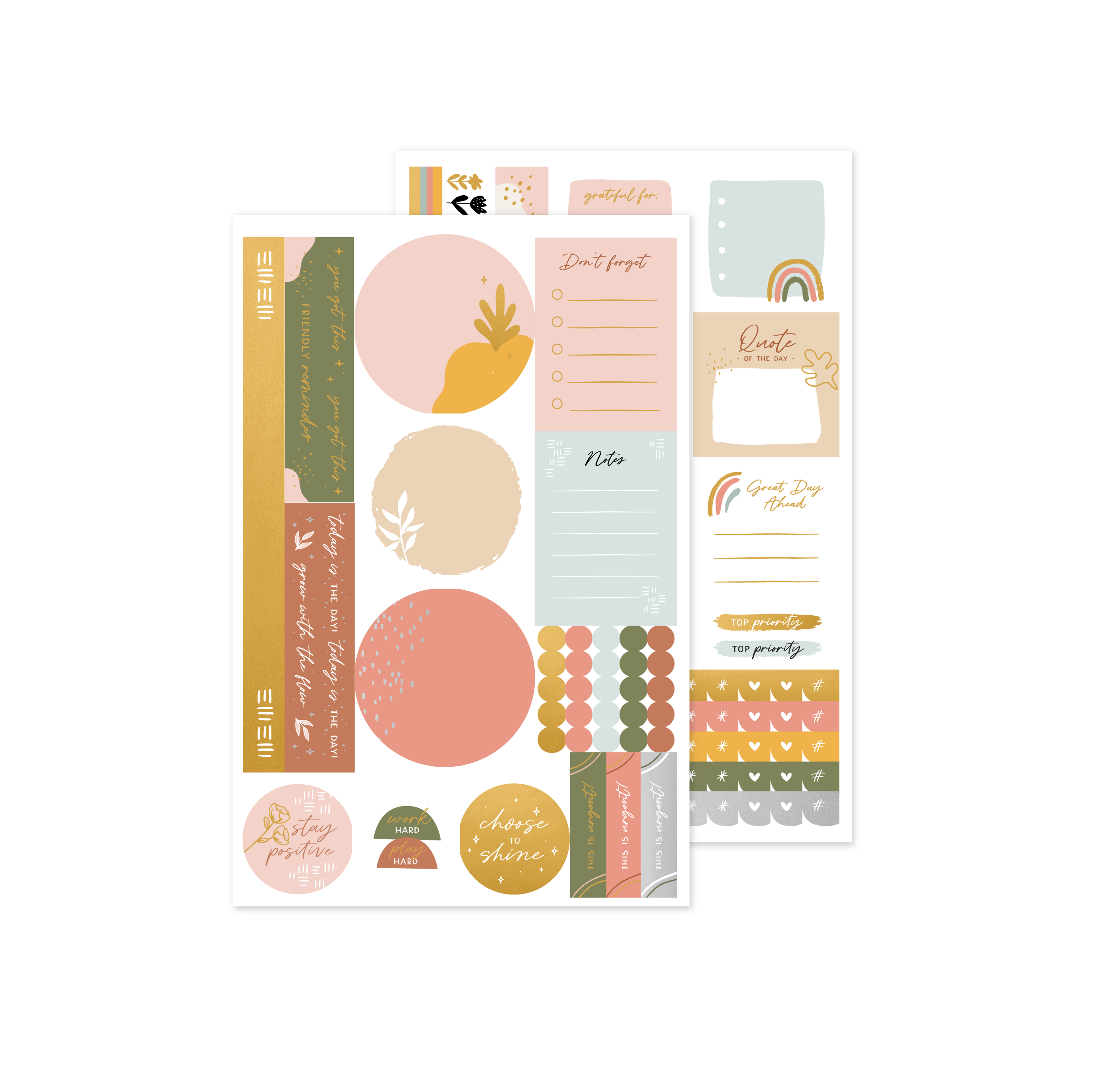 Plum Paper - Holiday Stickers - Thanksgiving