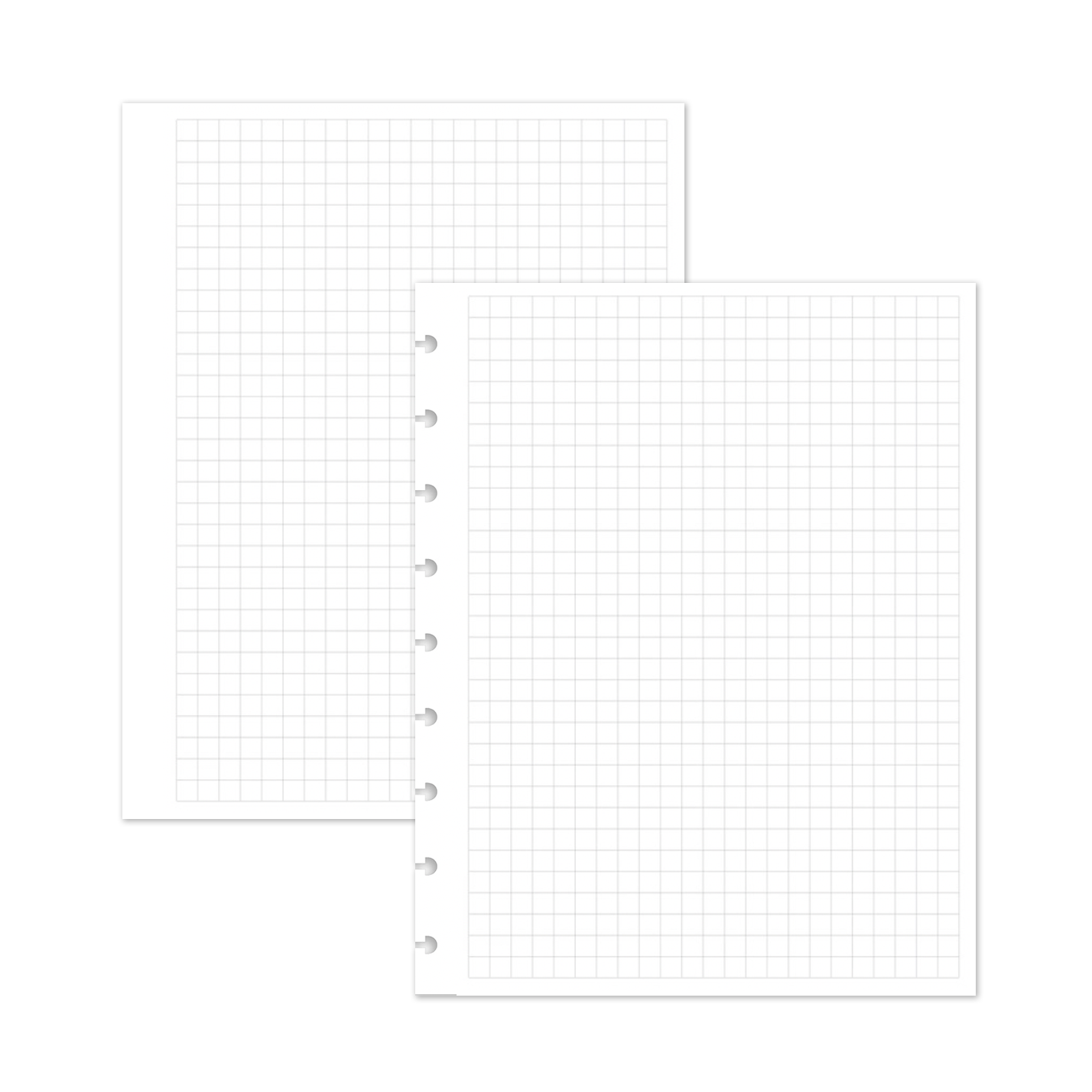 Plum Paper - 7x9 Refill Pages - Graph Pages