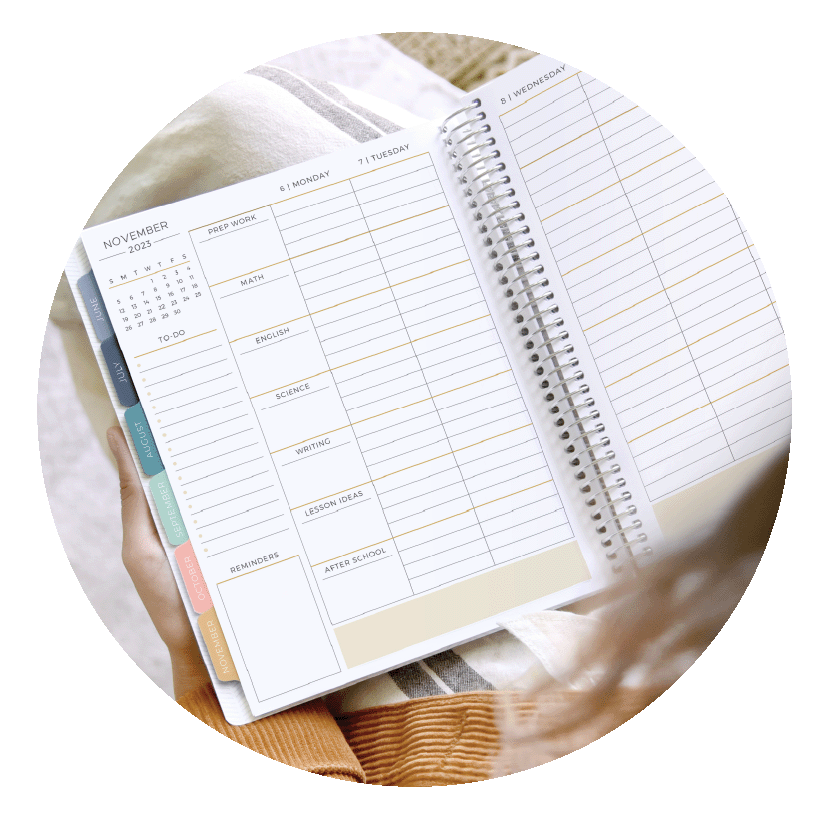 Teacher Planner Layout