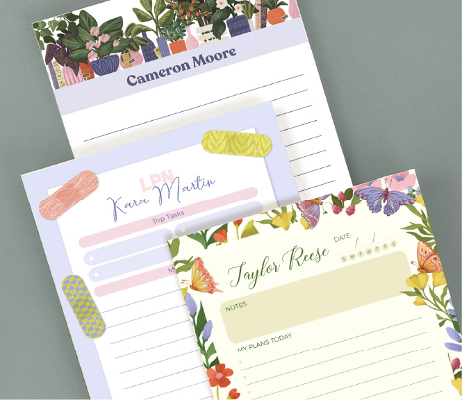 Personalized Notepads