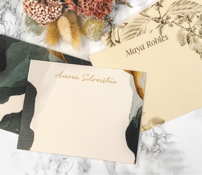 Personalized Stationery