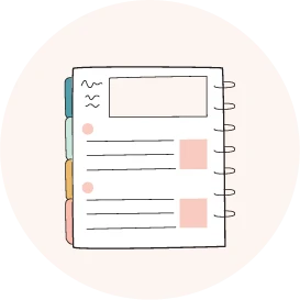 Academic Stickers Navigation Icon Link