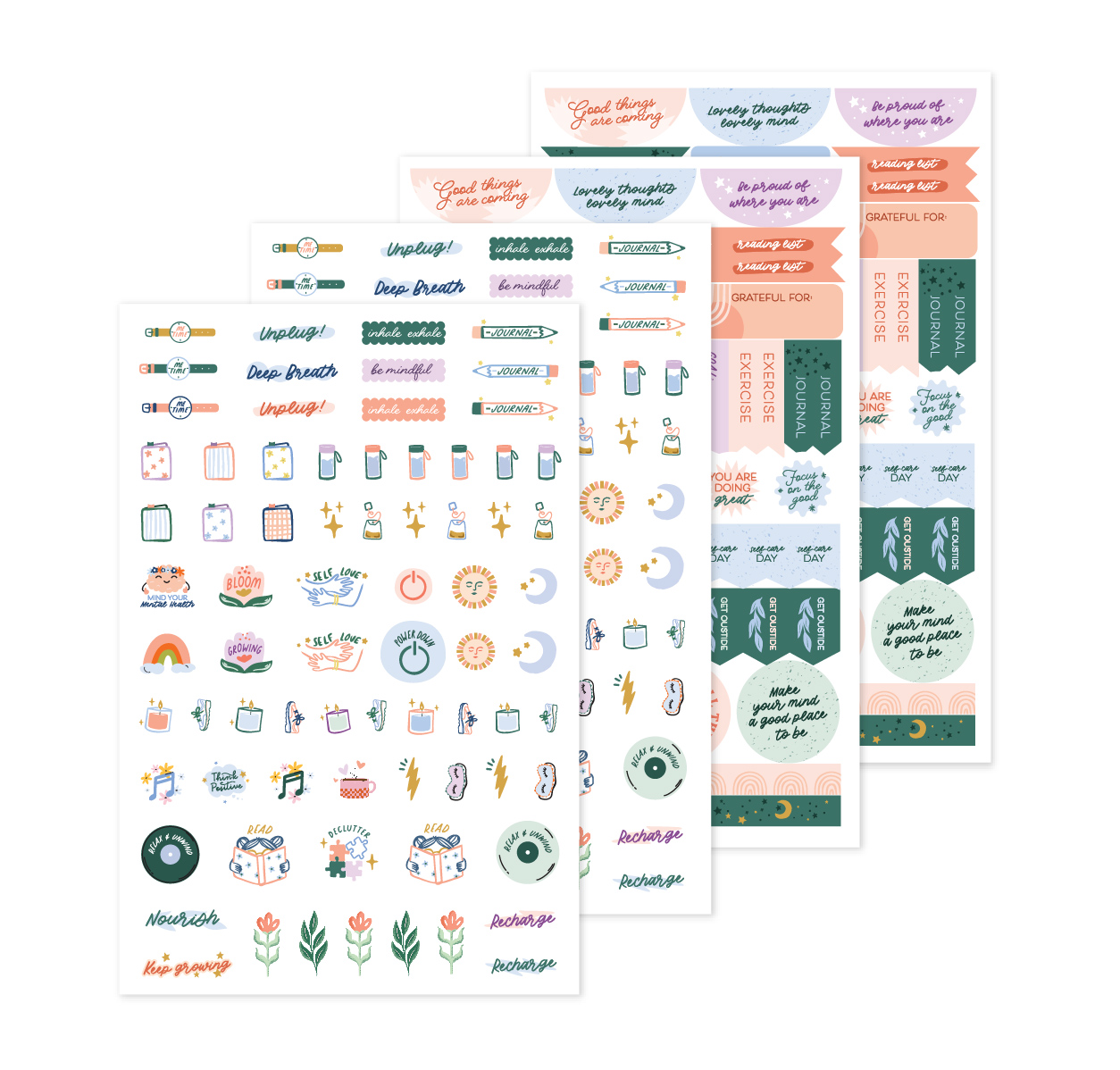 Wellness Stickers