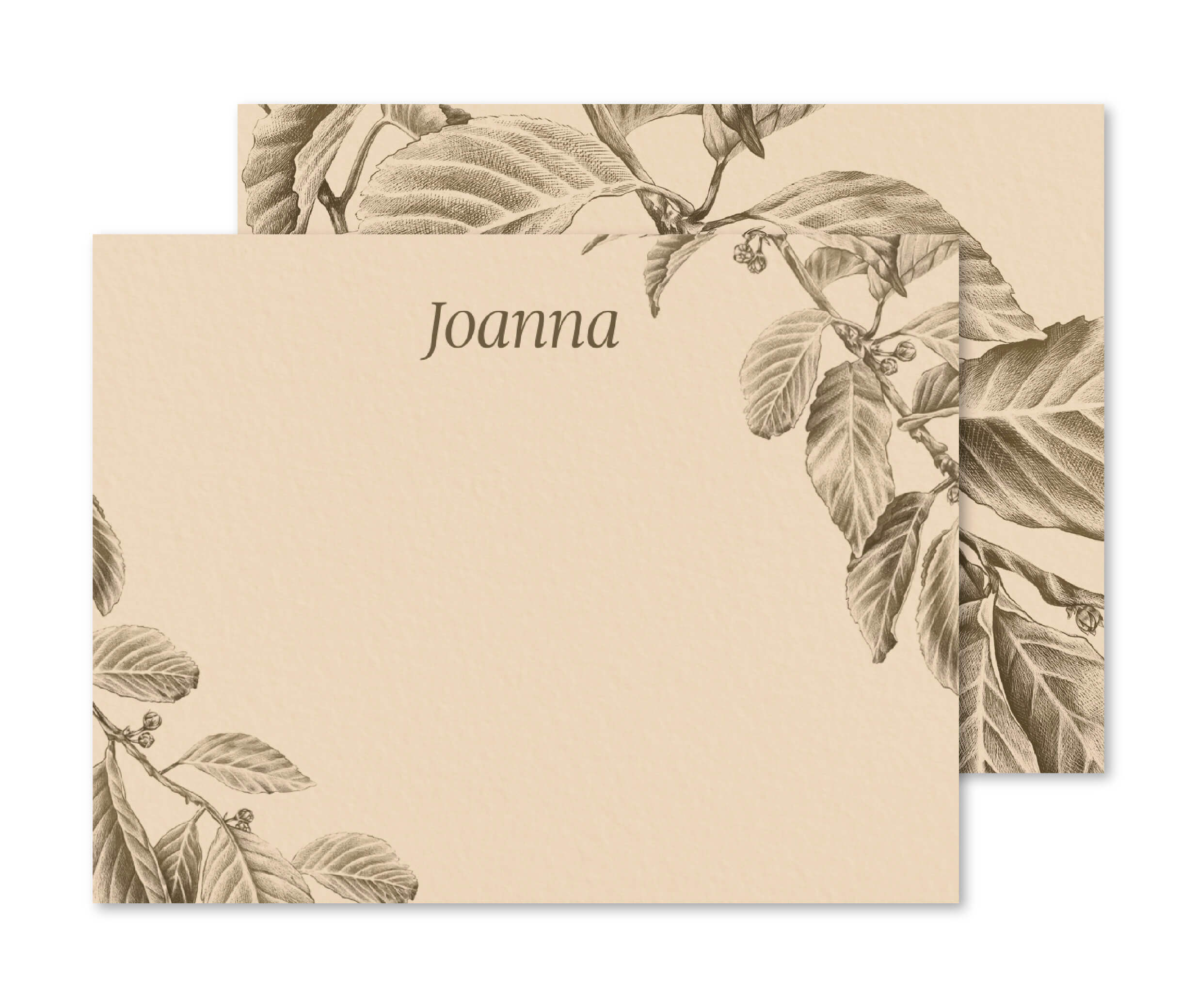 Cherry Tree Personalized Stationery