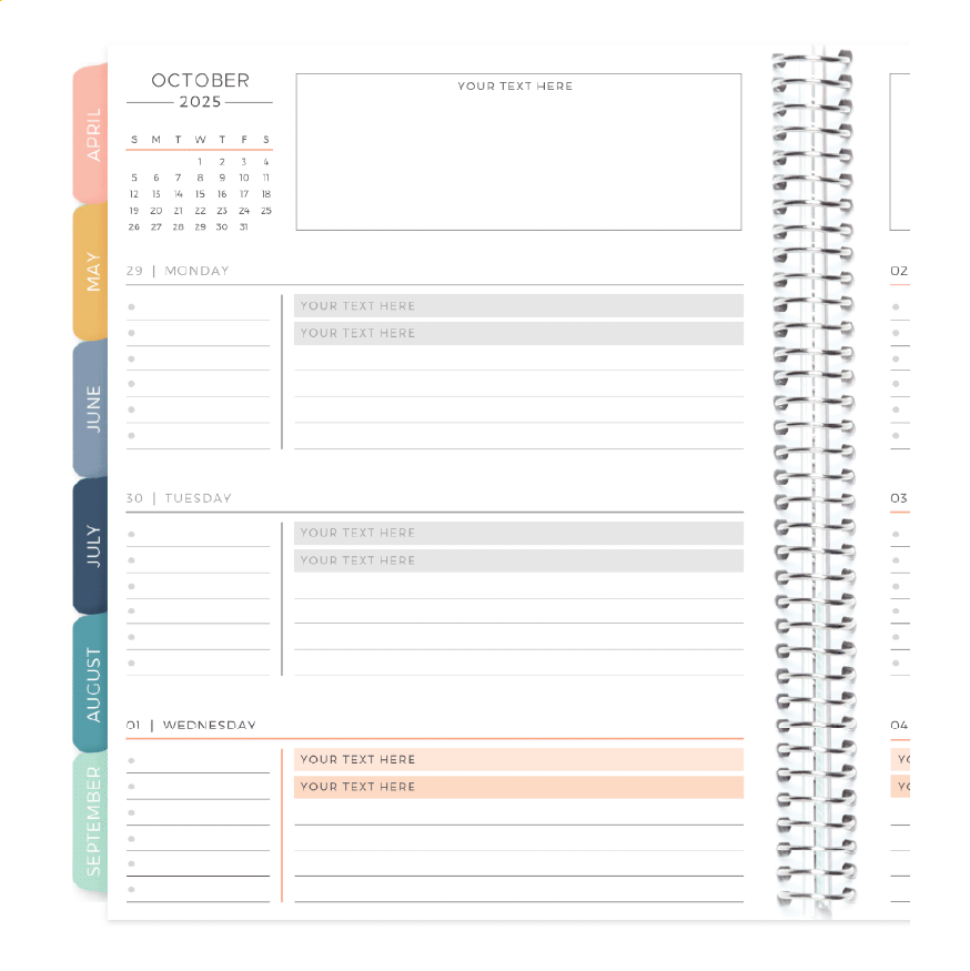 Planner Layout
