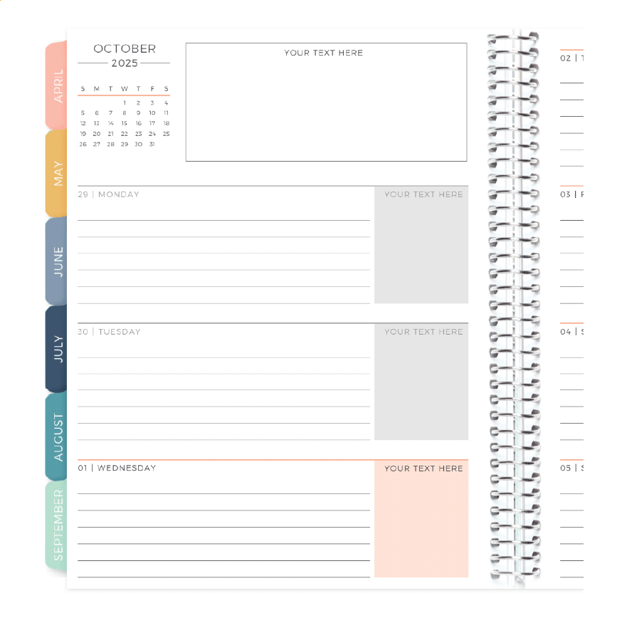 7" x 9" and 8.5" x 11" Version