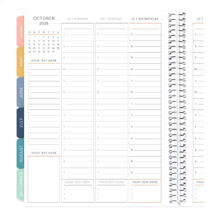 7" x 9" and 8.5" x 11" Version