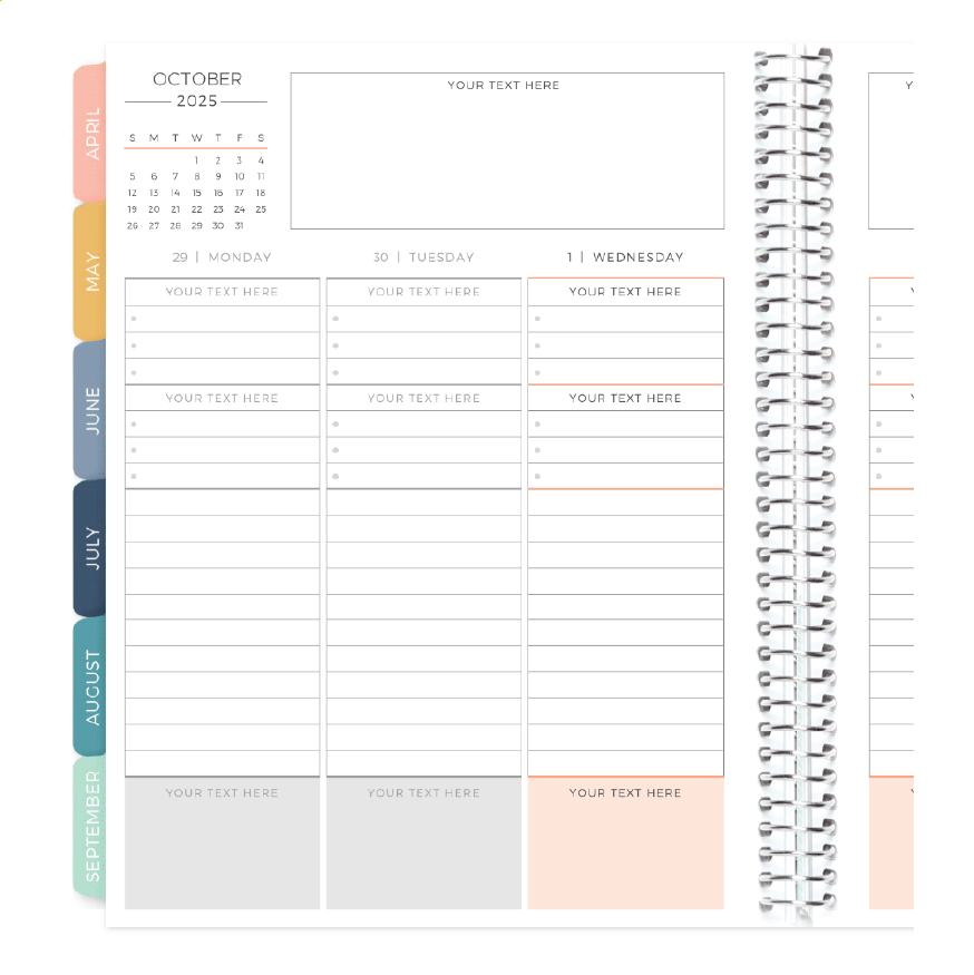 7" x 9" and 8.5" x 11" Version