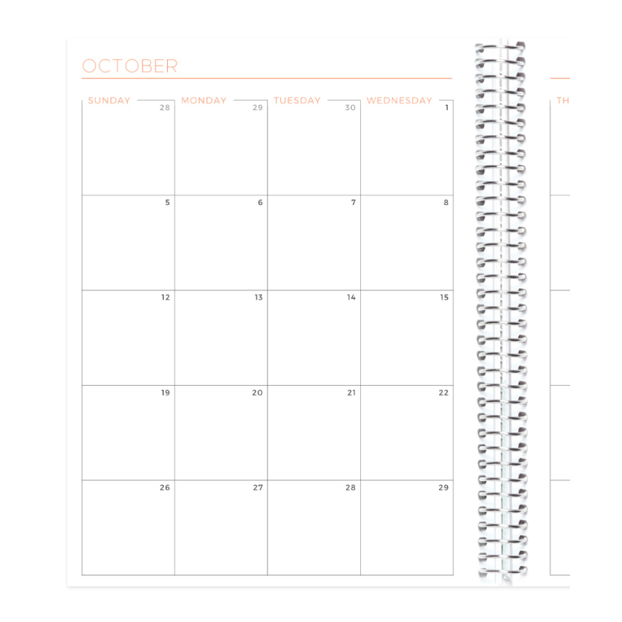 No monthly tabs included