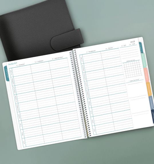 8.5x11 school planner from Plum Paper 8.5x11 school planner from Plum Paper