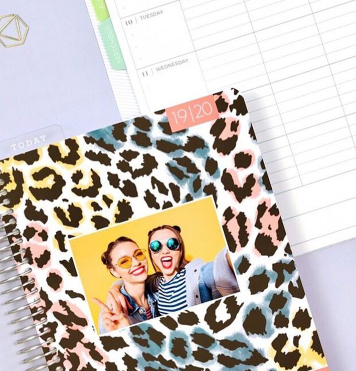 A5 Student Planner with a personalized cover 