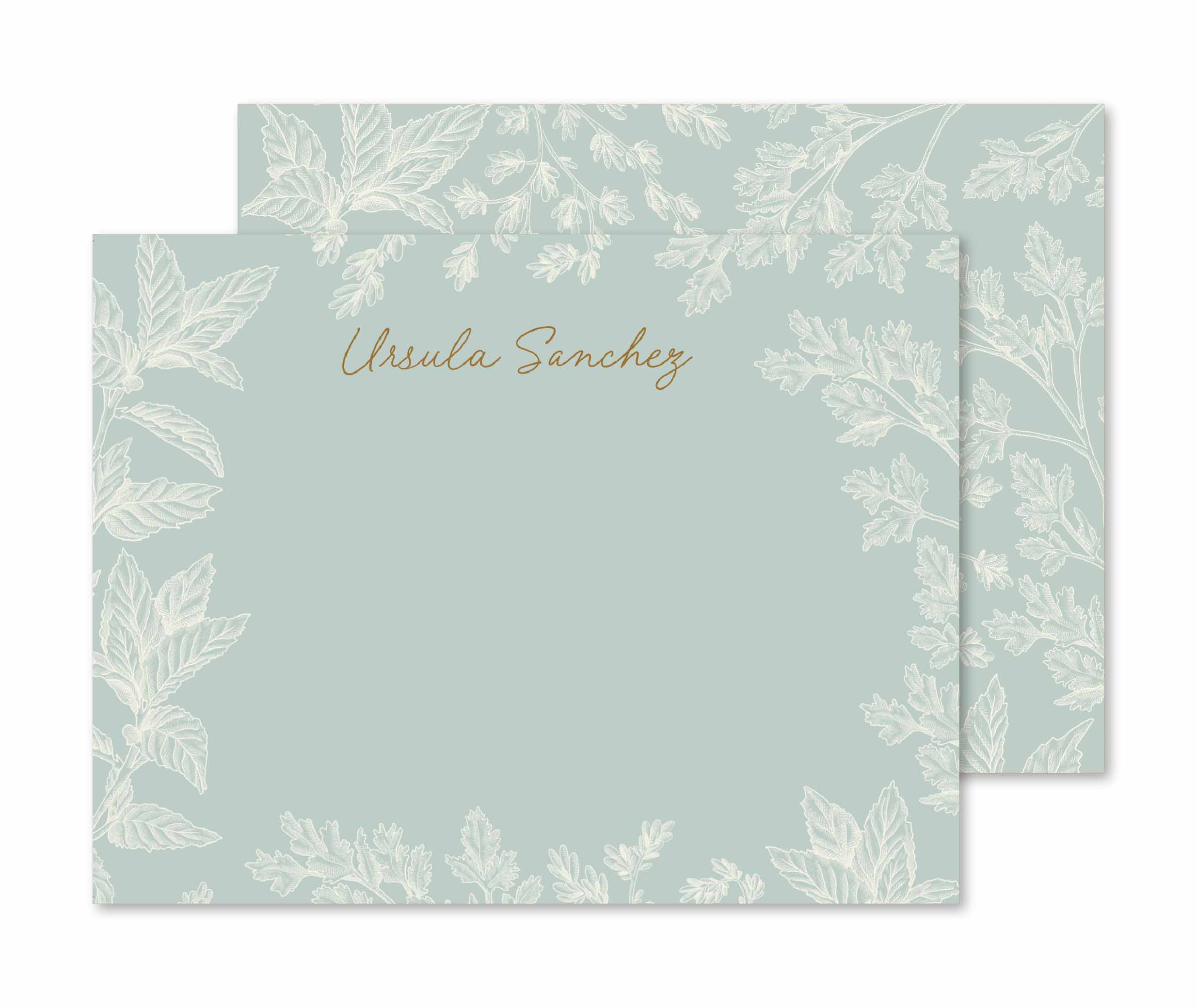 Mint to Be Custom Stationery