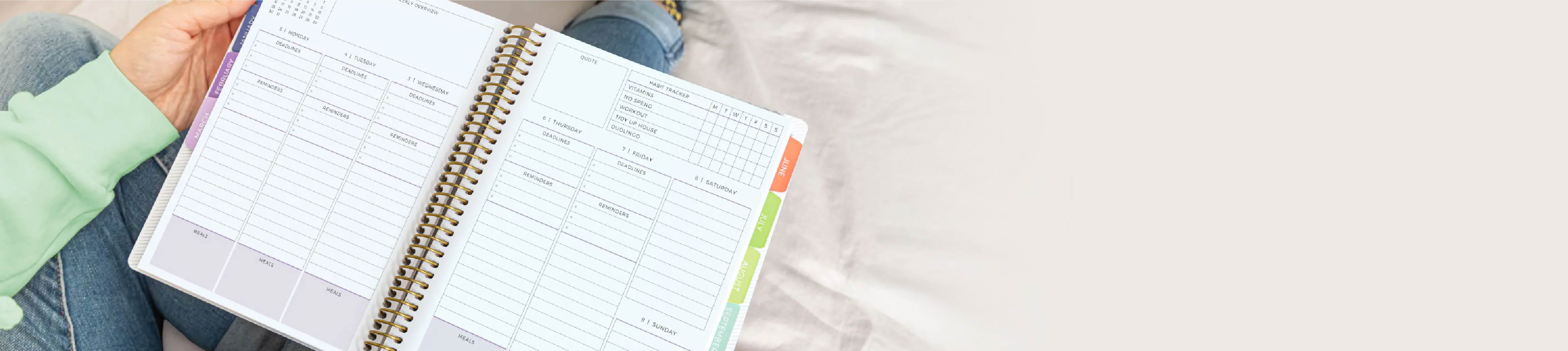 The Most Customizable Planner. Create a planner as unique as you are