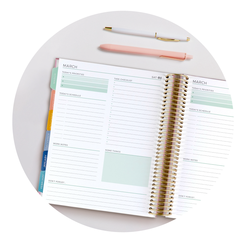 Hourly Planner Layout