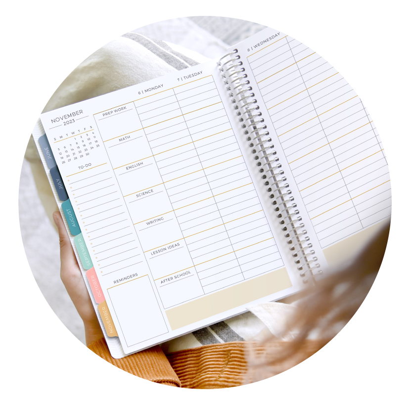 Teacher Planner Layout