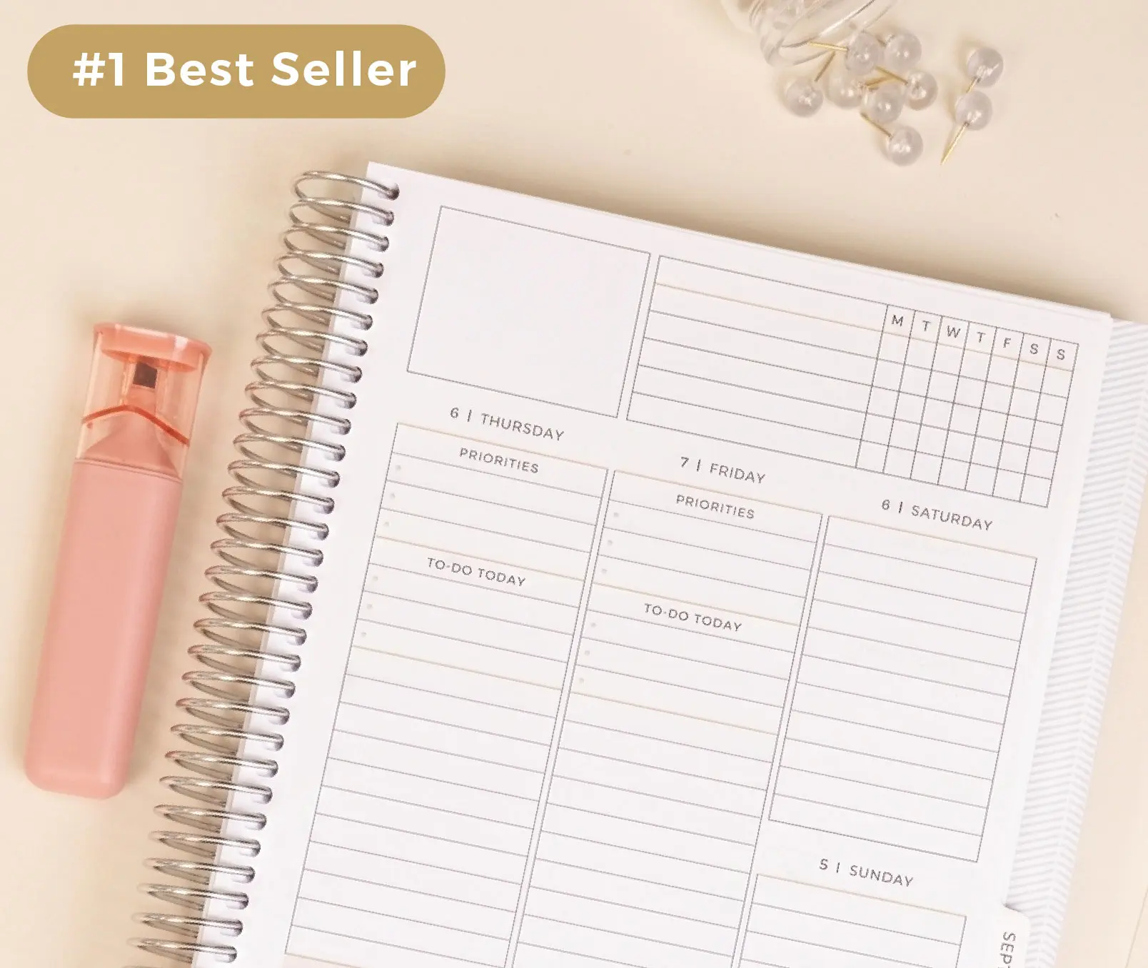 Vertical Priorities Planner Layout Vertical Priorities Planner Layout