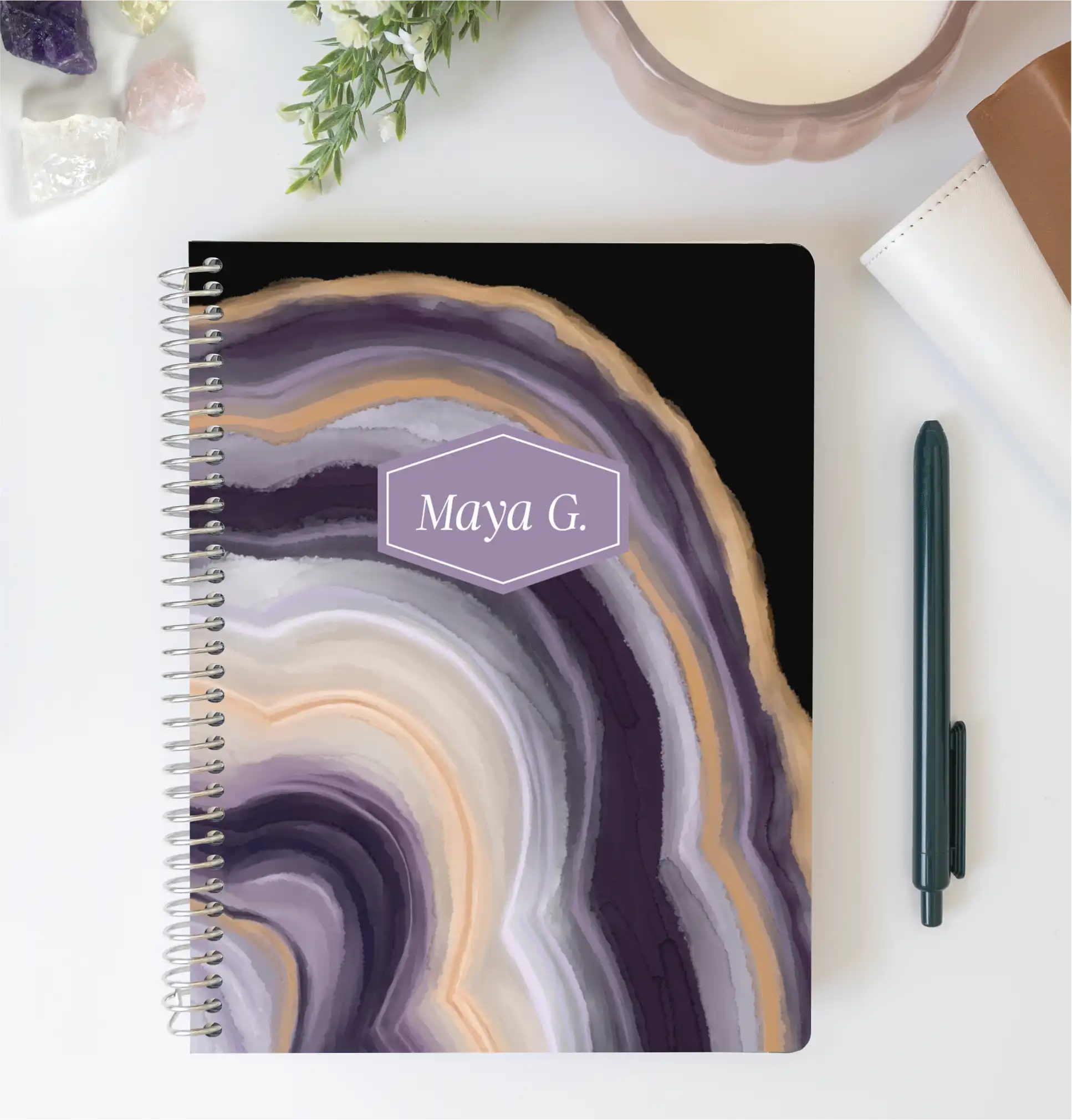 Financial Planner with a personalized cover Financial Planner with a personalized cover