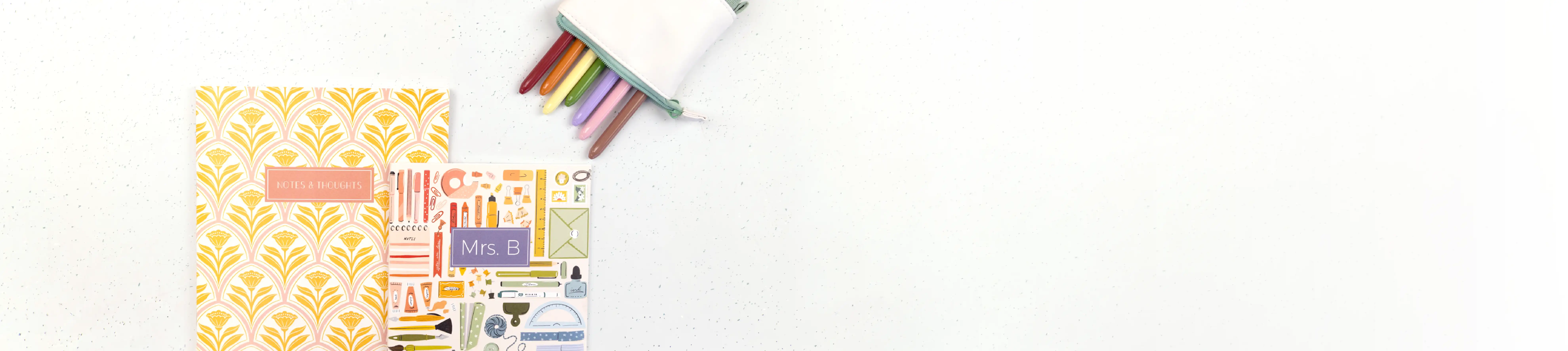 staple bound journals